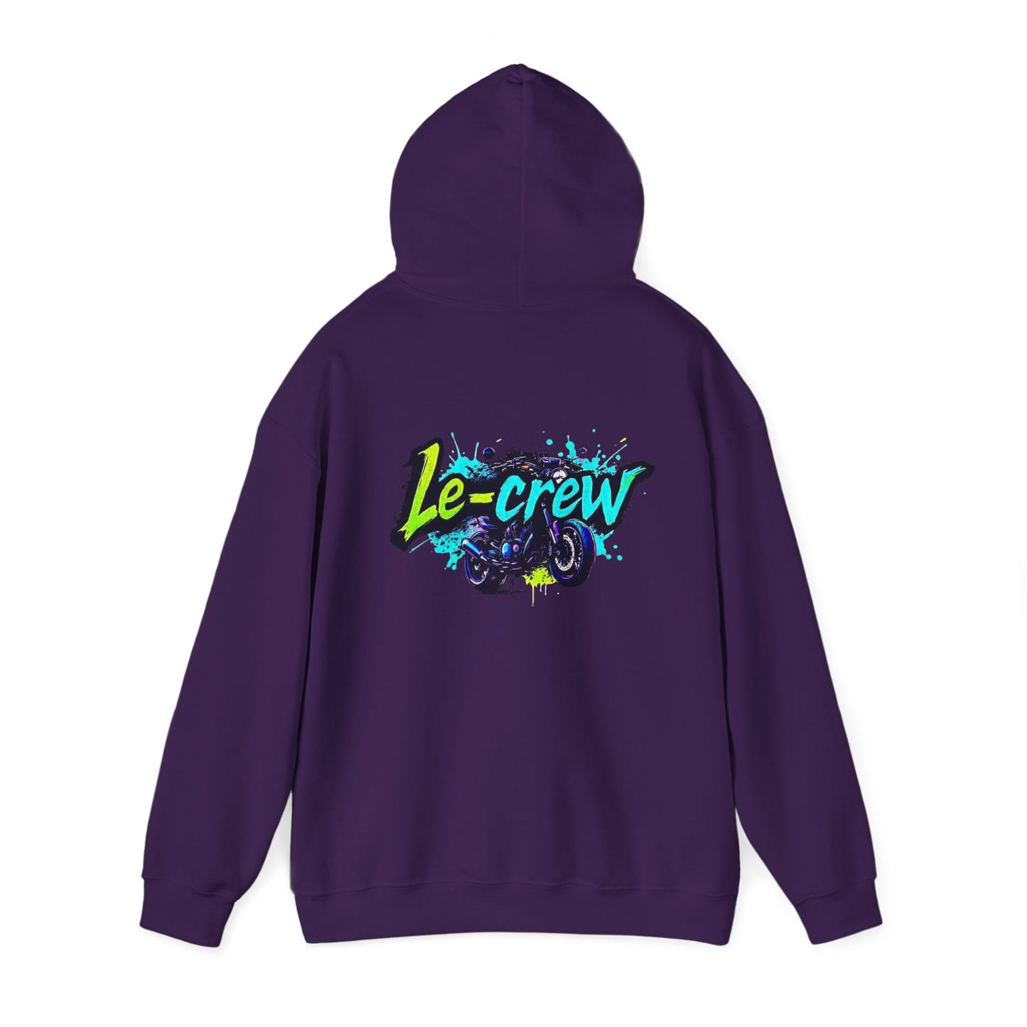 Hooded Sweatshirt - Moto Class Francais Design
