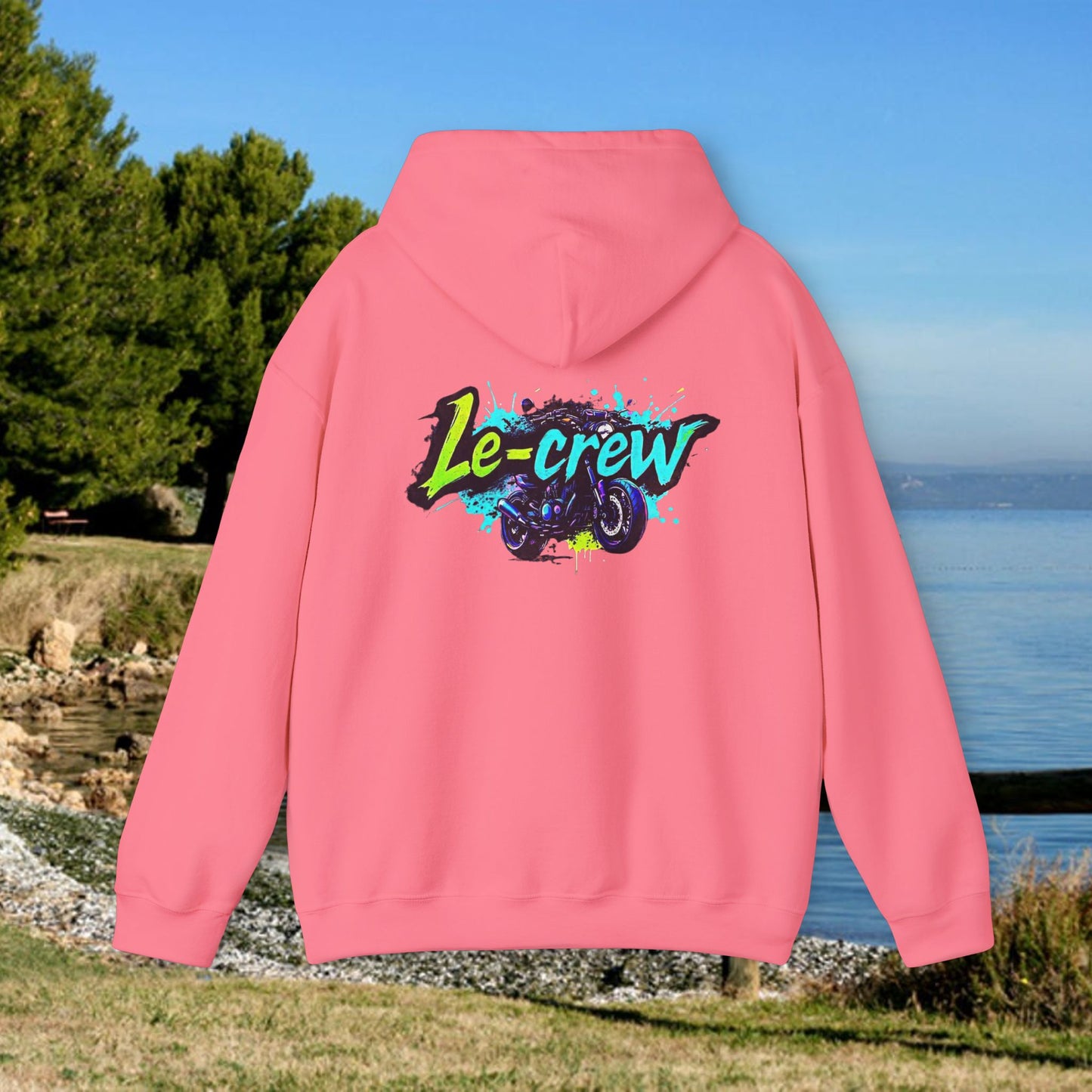 Hooded Sweatshirt - Moto Class Francais Design