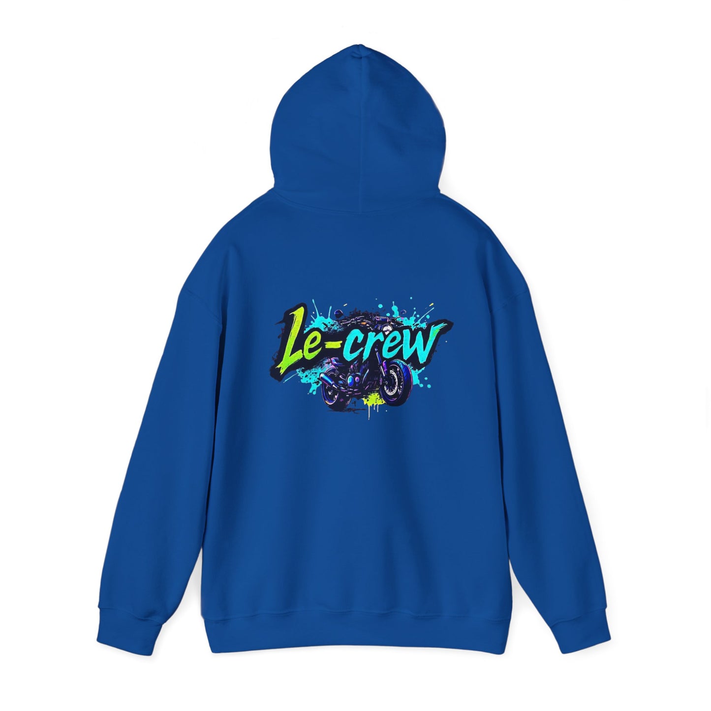 Hooded Sweatshirt - Moto Class Francais Design