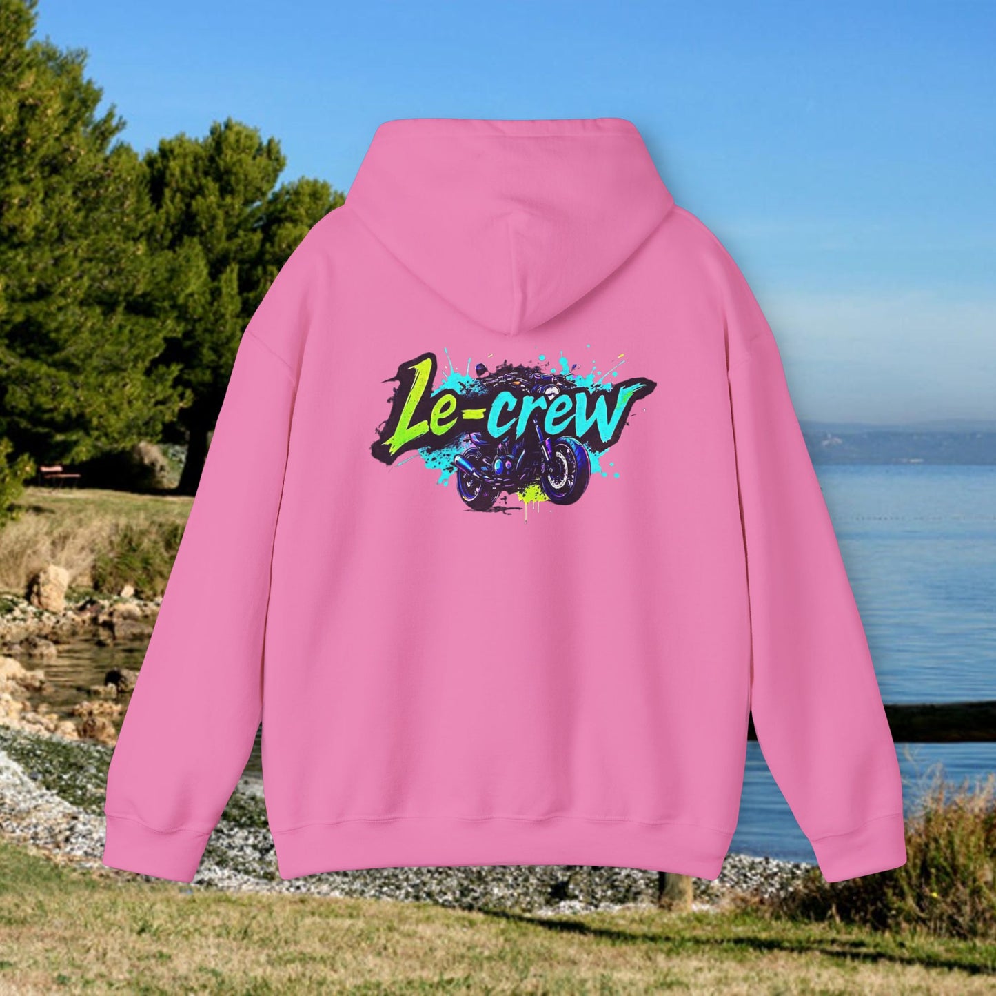 Hooded Sweatshirt - Moto Class Francais Design