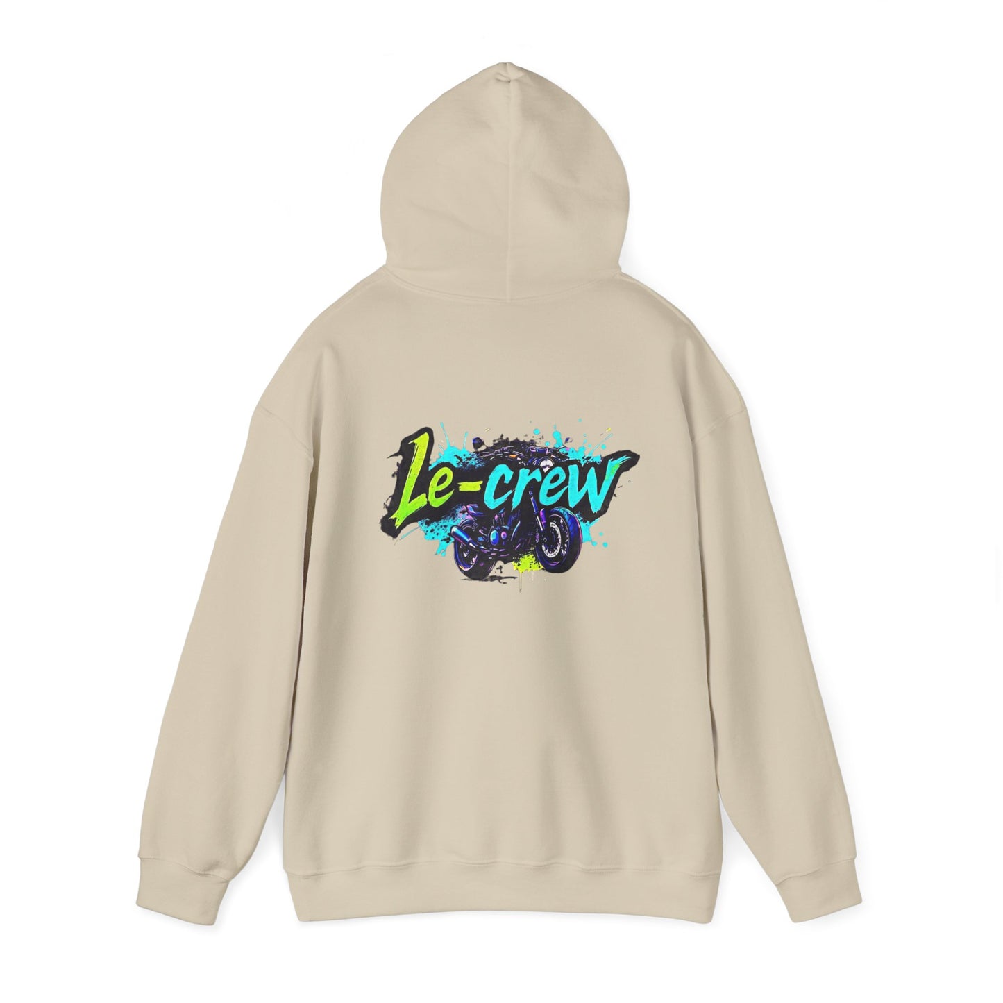 Hooded Sweatshirt - Moto Class Francais Design