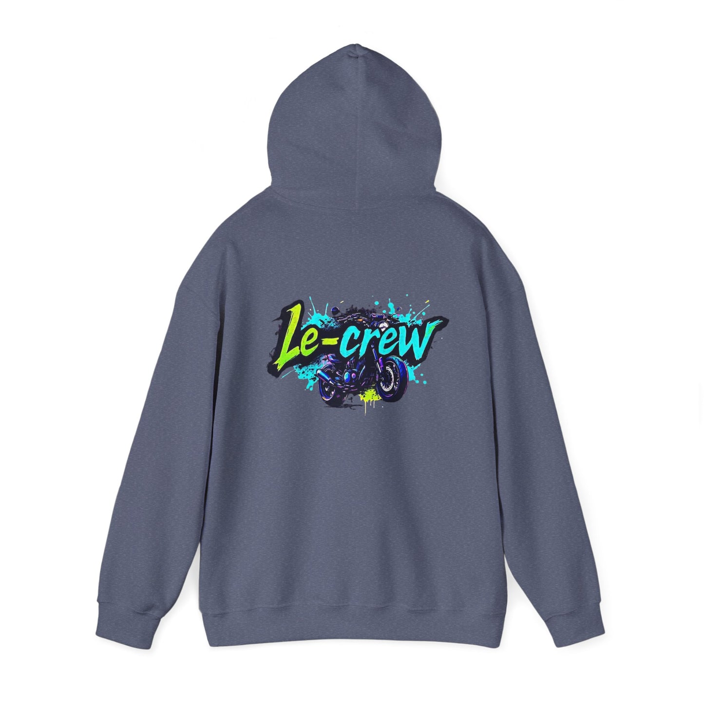 Hooded Sweatshirt - Moto Class Francais Design