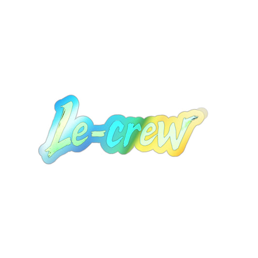 Stickers Holographiques – Le Crew